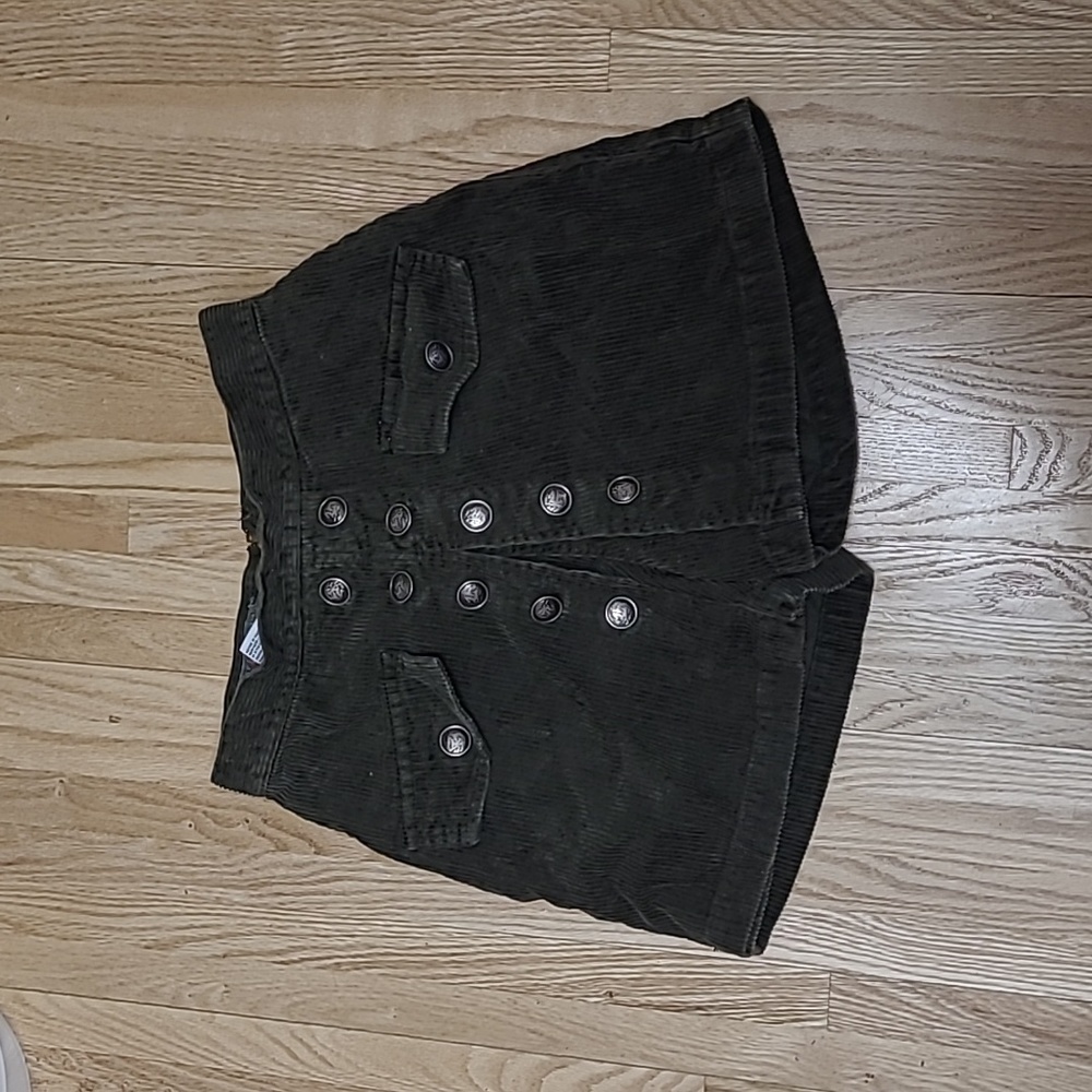Corduroy shorts